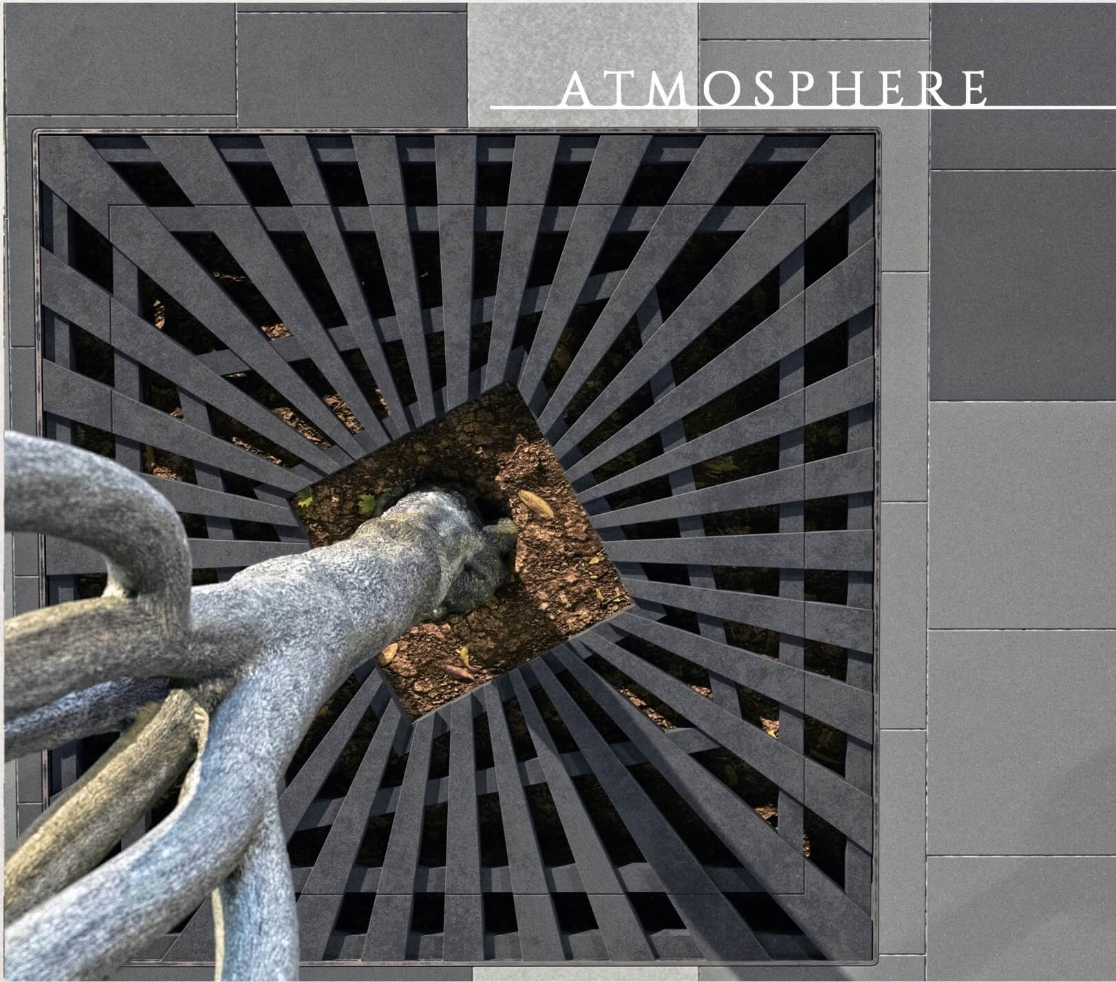 Приствольная решетка для дерева ZKING ATMOSPHERE 1.2х1.2м Черная в Туймазах фото