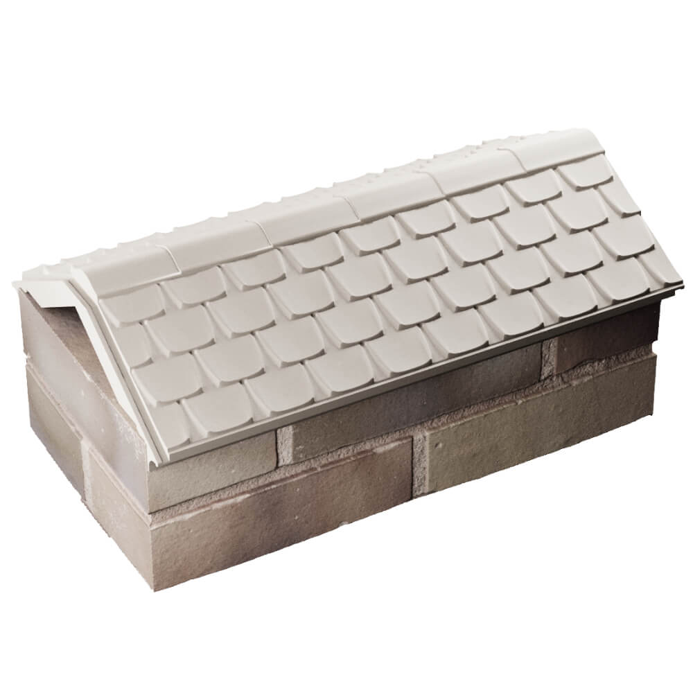 Парапет Zking Эльбрус Бежевый с посадкой на 1 кирпич (255мм) в Туймазах фото