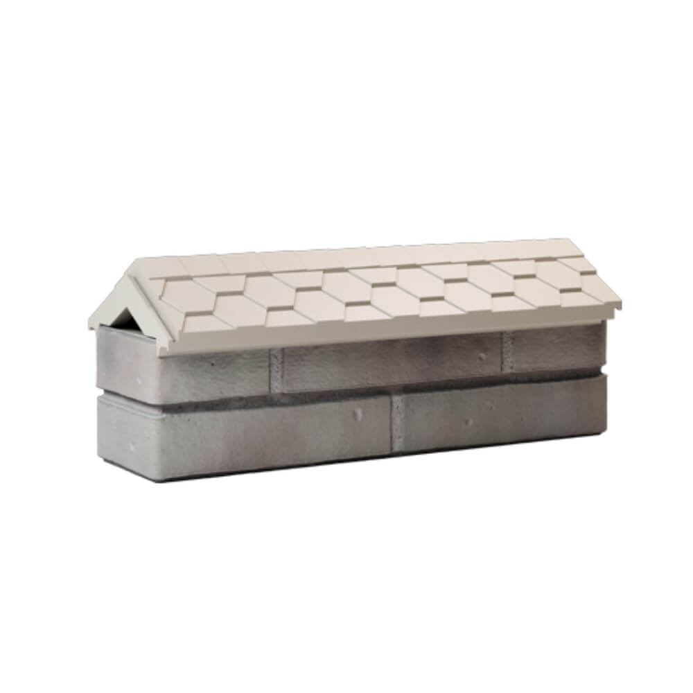 Парапет Zking Эверест Бежевый с посадкой на 0.5 кирпича (130мм) Туймазы фото