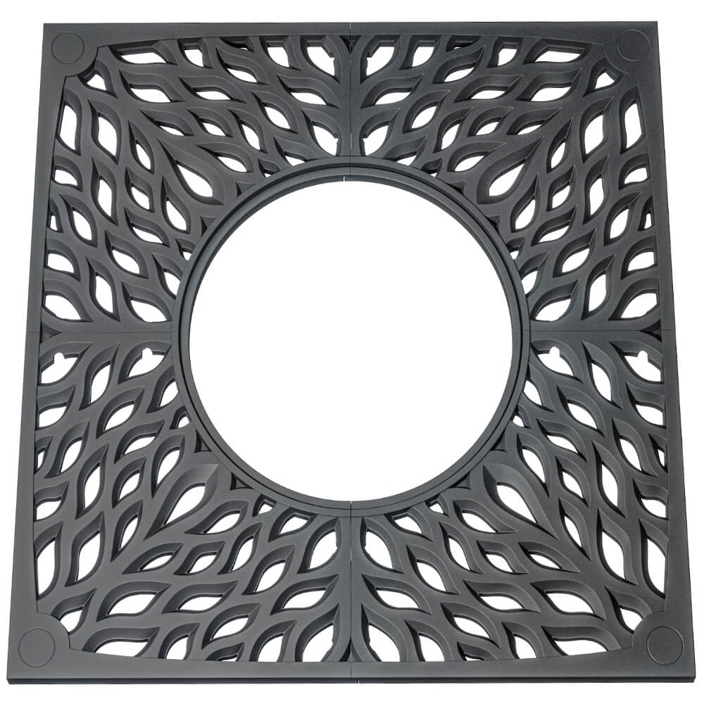 Приствольная решетка для дерева ZKING CRUST 2х2м Черная Туймазы фото