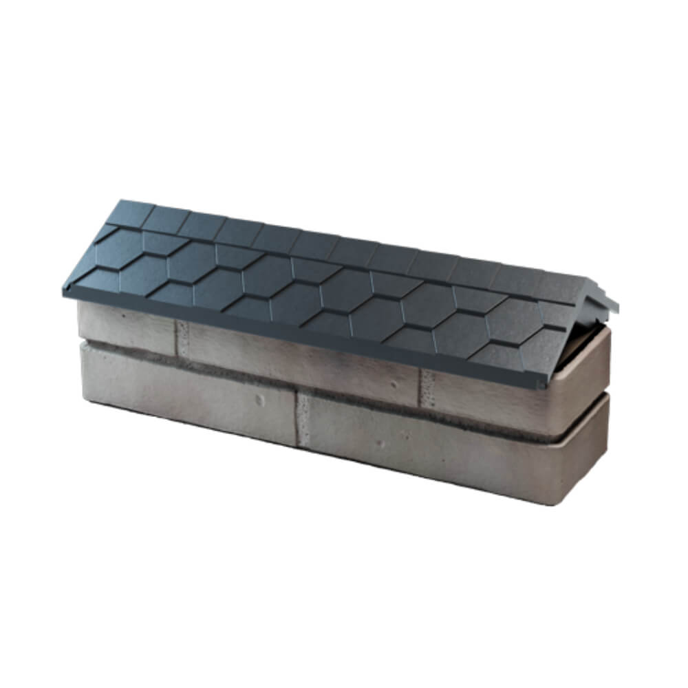 Парапет Zking Эверест Серый с посадкой на 0.5 кирпича (130мм) в Туймазах фото