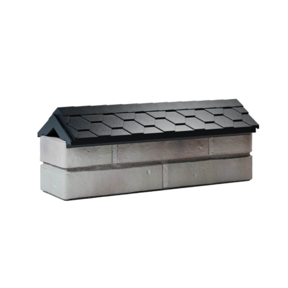 Парапет Zking Эверест Черный с посадкой на 0.5 кирпича (130мм) Туймазы фото