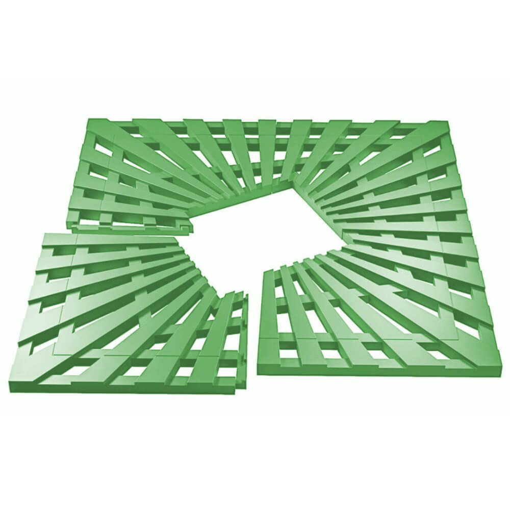 Приствольная решетка для дерева ZKING ATMOSPHERE 1.2х1.2м Зеленая в Туймазах фото