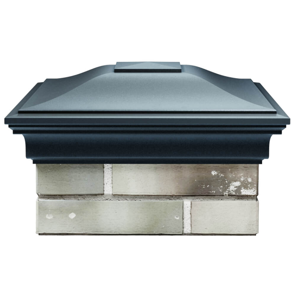 Колпак Zking Монблан Серый на столб 1.5х1.5 кирпича (385х385мм) Туймазы фото