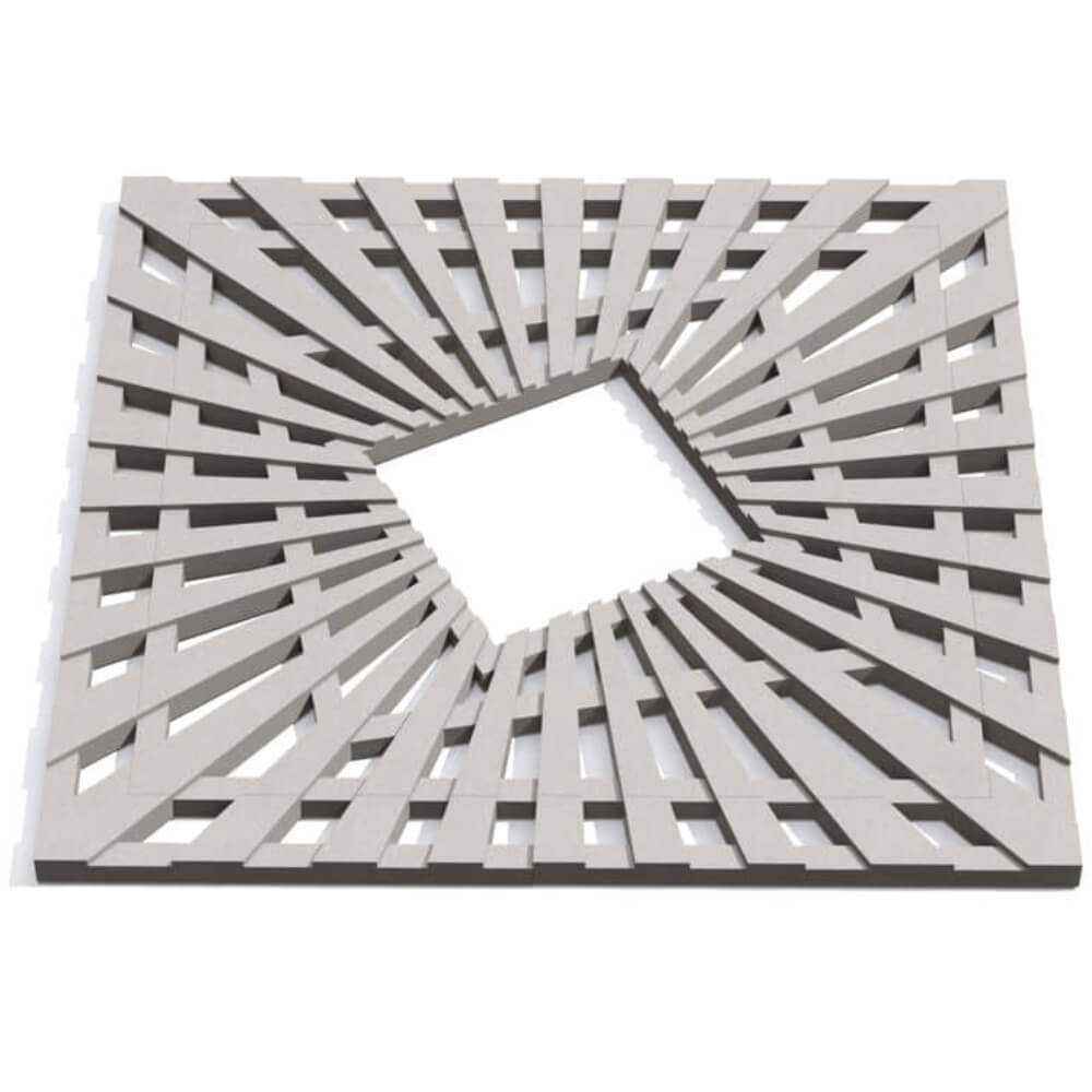 Приствольная решетка для дерева ZKING ATMOSPHERE 1.2х1.2м Бежевая Туймазы фото