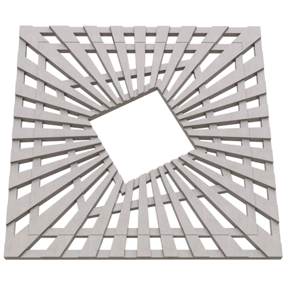 Приствольная решетка для дерева ZKING ATMOSPHERE 1.2х1.2м Бежевая в Туймазах фото