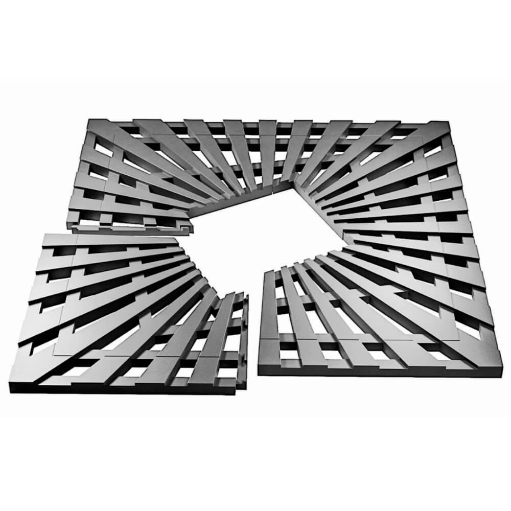 Приствольная решетка для дерева ZKING ATMOSPHERE 1.2х1.2м Серая в Туймазах фото