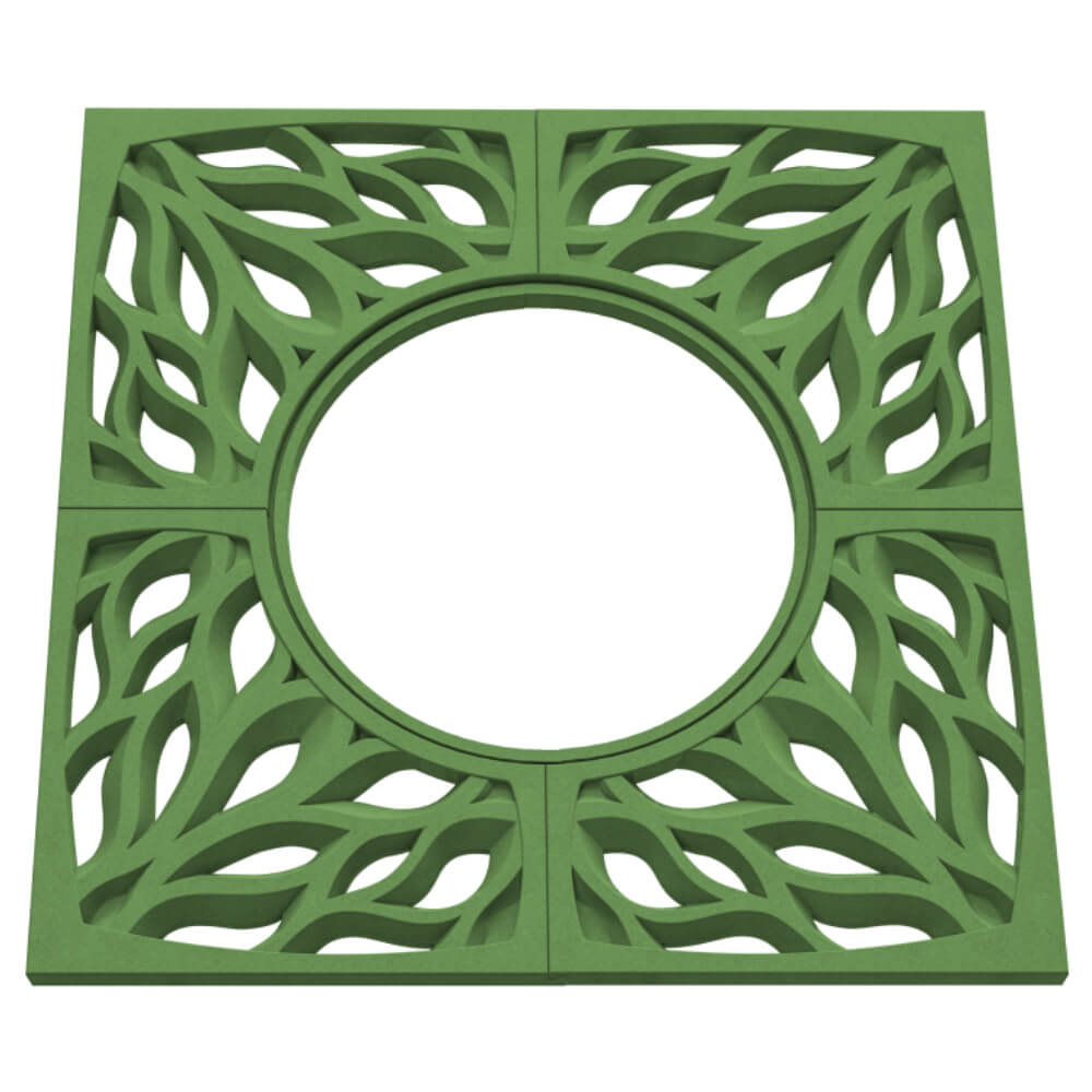 Приствольная решетка для дерева ZKING CRUST 1.2х1.2м Зеленая в Туймазах фото