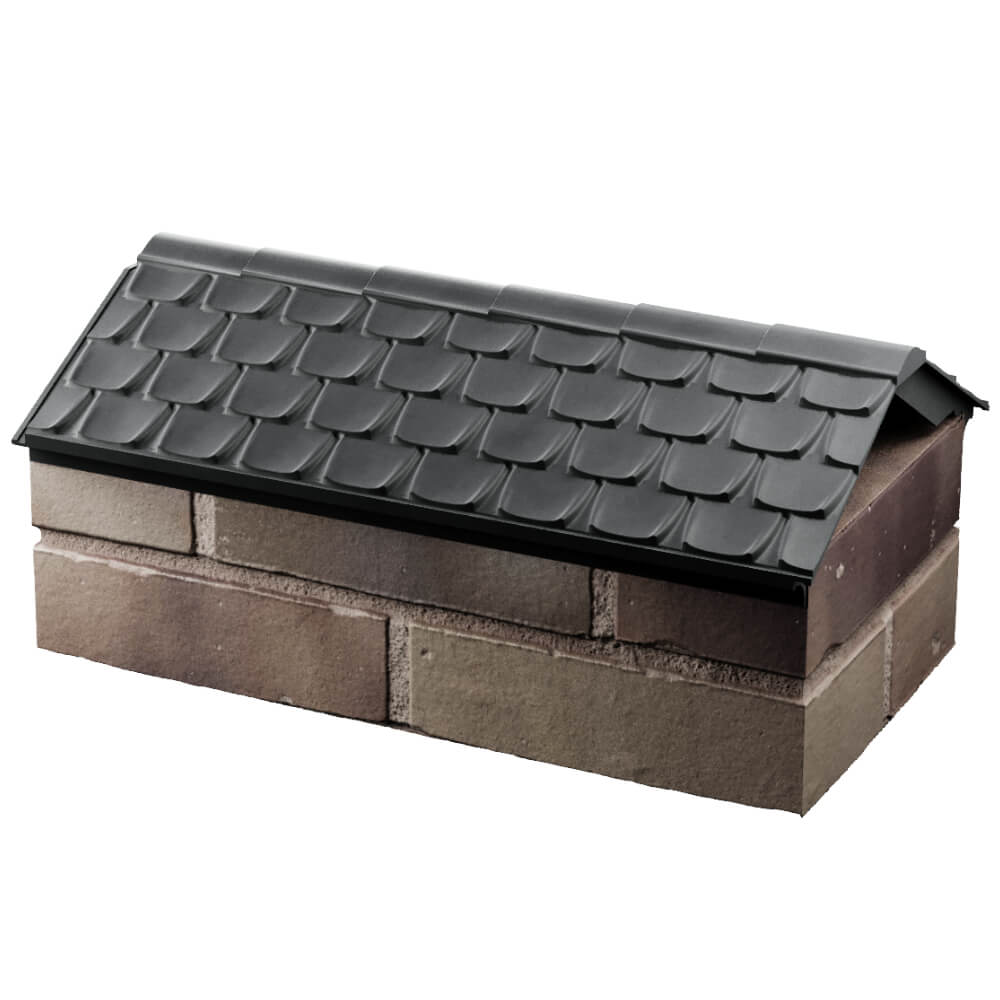 Парапет Zking Эльбрус Серый с посадкой на 1 кирпич (255мм) в Туймазах фото