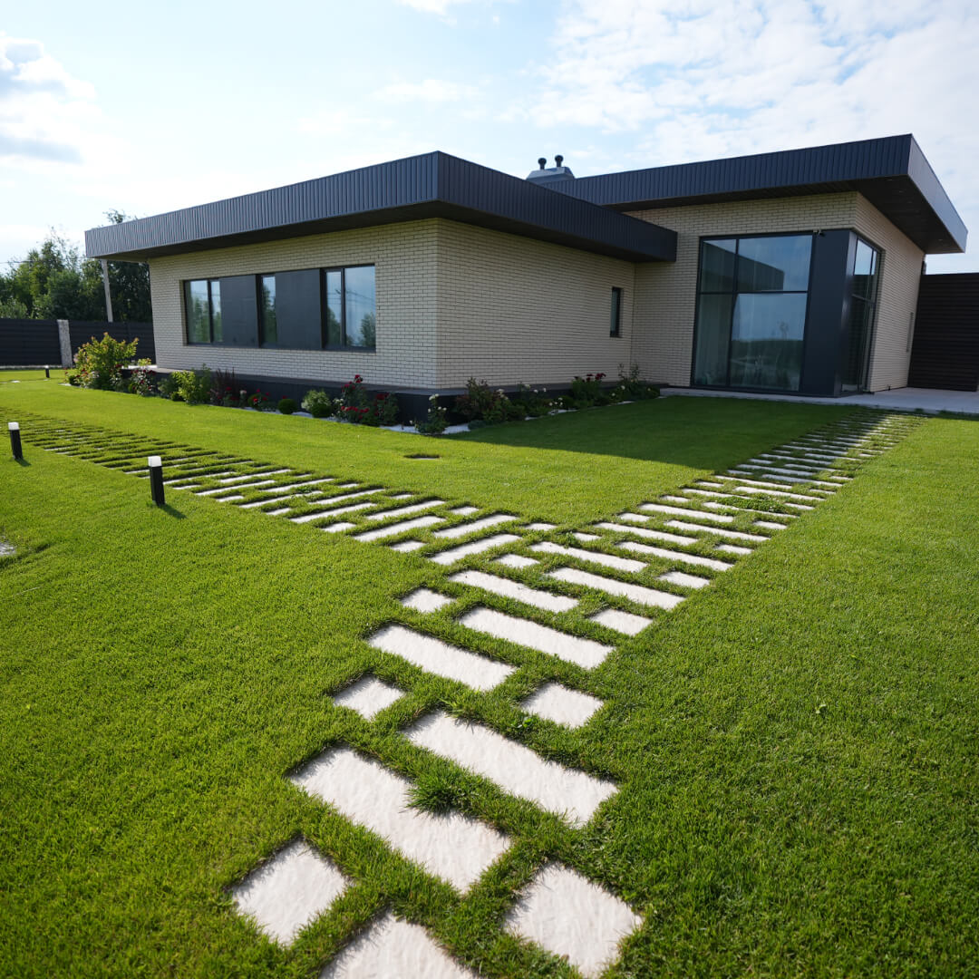 Шаговая плита STONE Светлая Галька 990х330х55мм в Туймазах фото