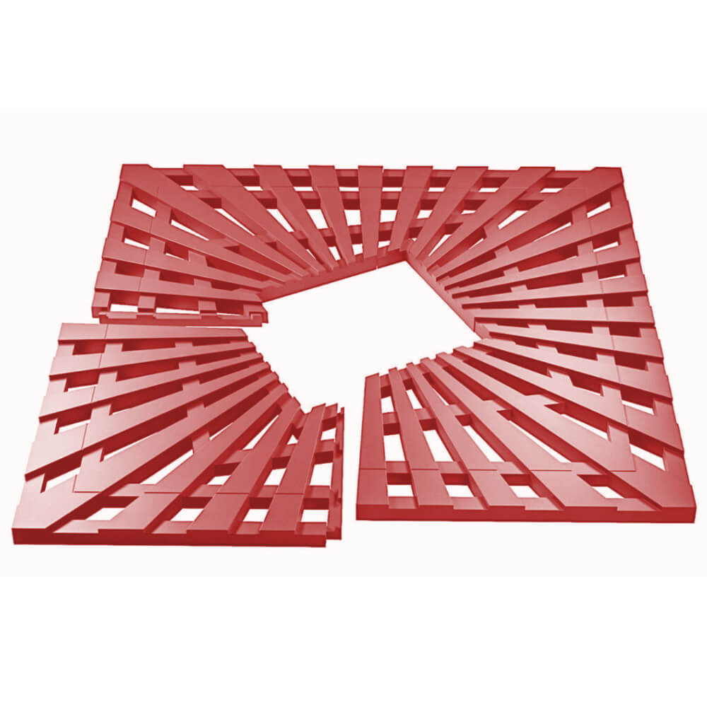 Приствольная решетка для дерева ZKING ATMOSPHERE 1.2х1.2м Красная в Туймазах фото