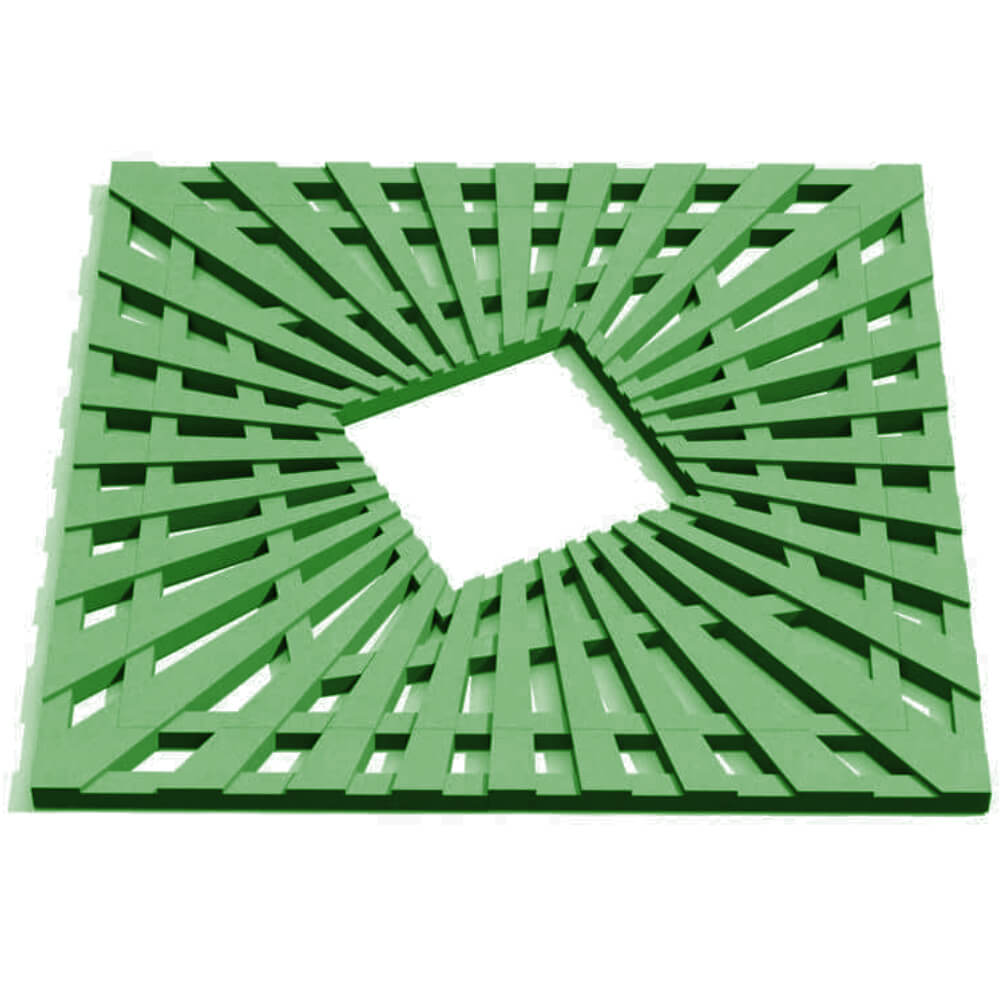 Приствольная решетка для дерева ZKING ATMOSPHERE 1.2х1.2м Зеленая Туймазы фото