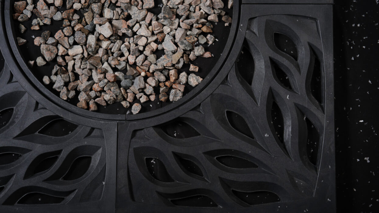 Приствольная решетка для дерева ZKING CRUST 1.2х1.2м Черная в Туймазах фото